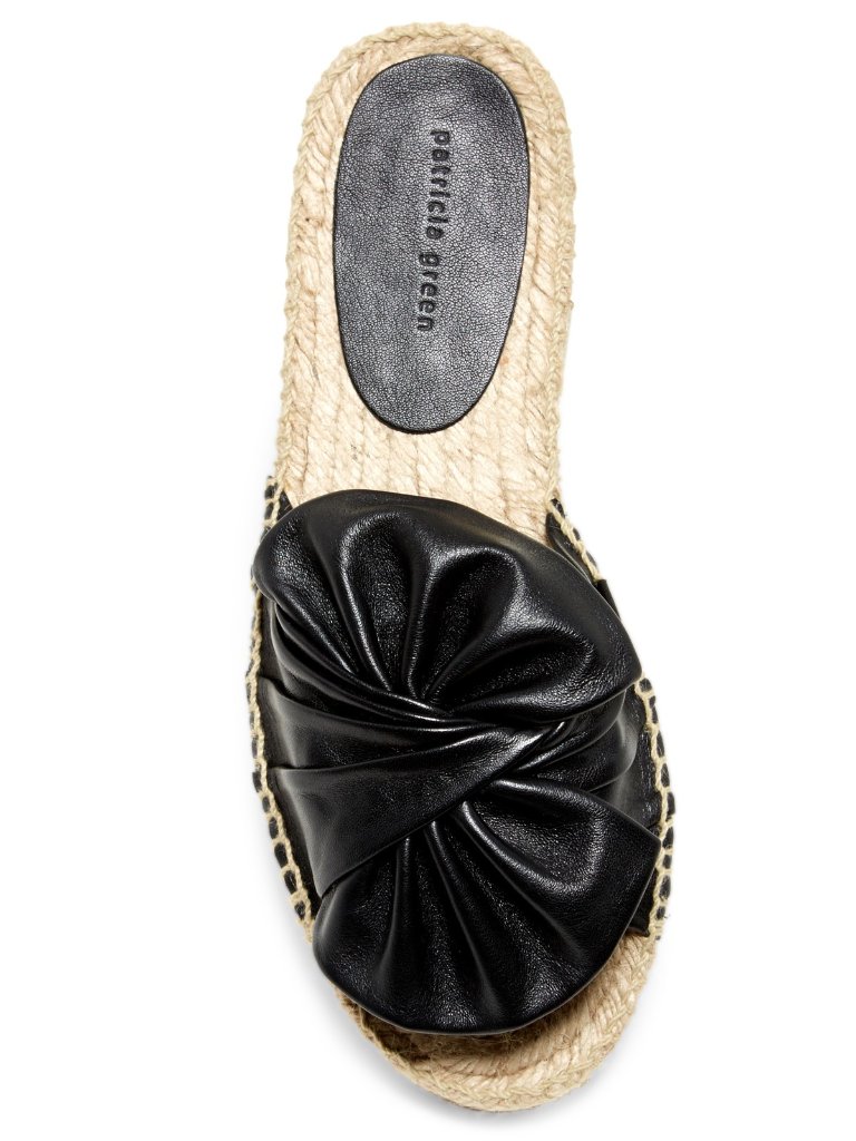 Patricia Green New Leather Espadrille Slide Knot Sandal Nwt Women's 9 — image 2 of 8